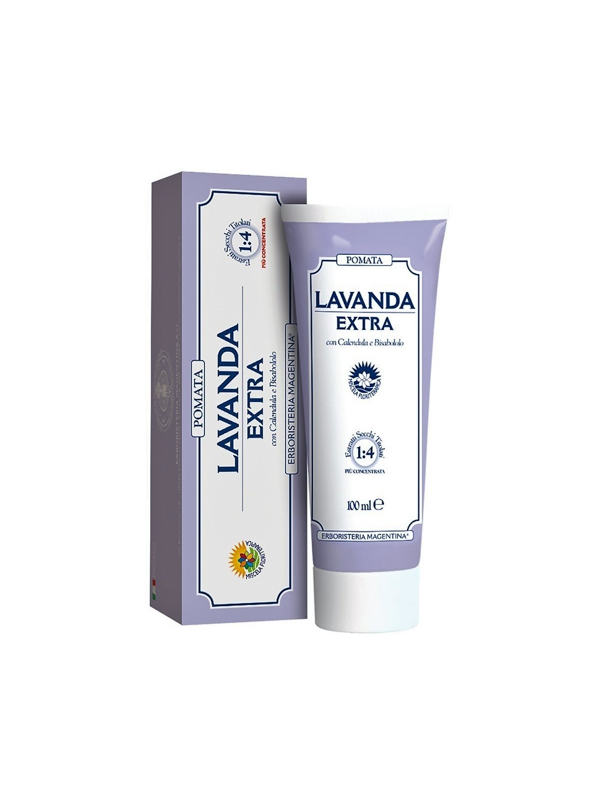 LAVANDA EXTRA POMATA DONA SOLLIEVO ALLA PELLE ERBORISTERIA MAGENTINA 100 ML