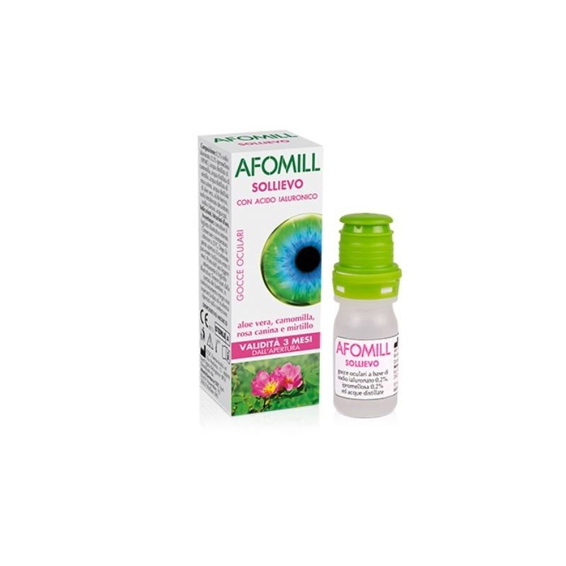 Afomill Sollievo Con Acido Ialuronico Flacone Da 10 Ml