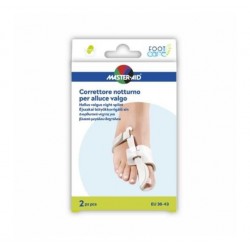 CORRETTORE NOTTURNO PER ALLUCE VALGO FOOT CARE MASTER AID  2 PZ