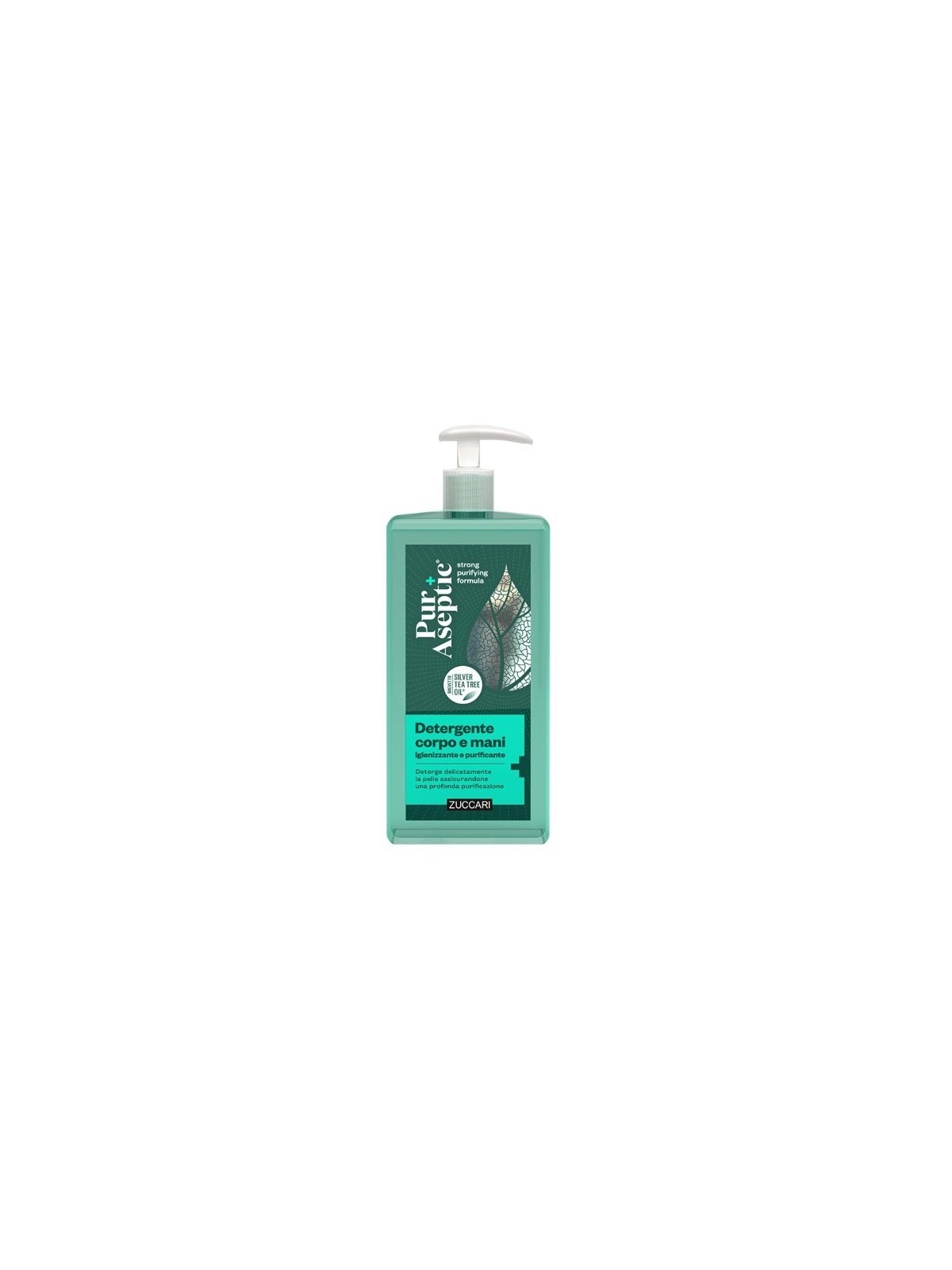 ZUCCARI PURASEPTIC DETERGENTE CORPO E MANI IGIENIZZANTE E PURIFICANTE 400 ML