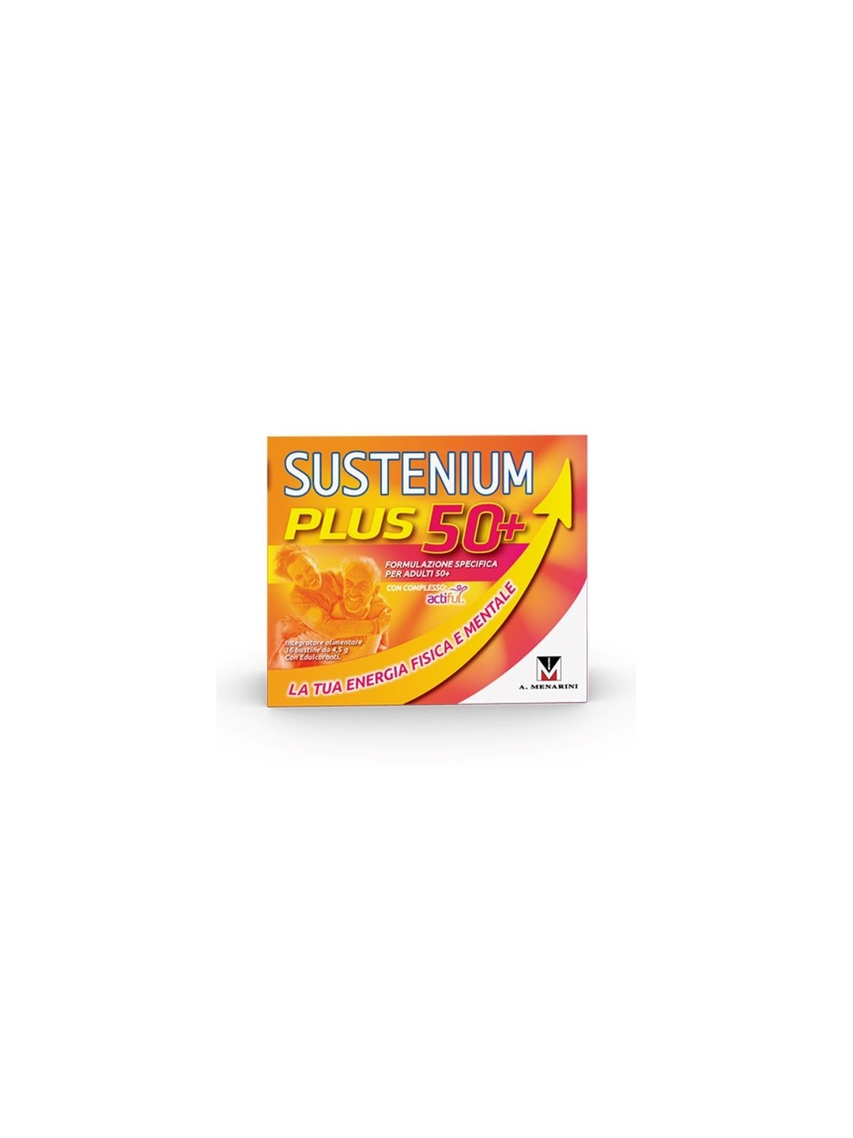 SUSTENIUM PLUS 50+  INTEGRATORE ENERGIZZANTE SPECIFICA PER ADULTI 50+ 