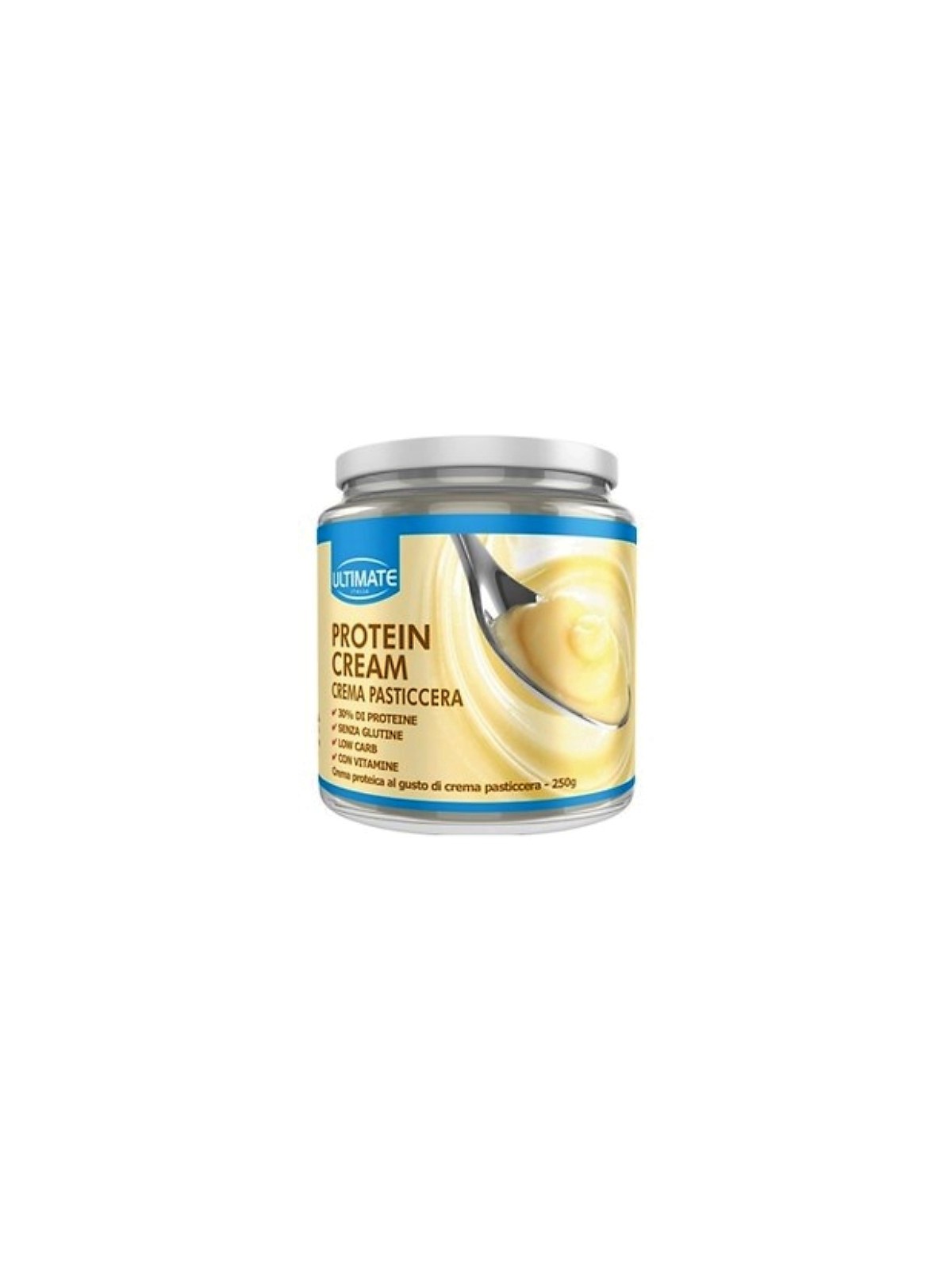 ULTIMATE PROTEIN CREAM SPALMABILE CREMA PASTICCERA PROTEICA LOW CARB 250 G