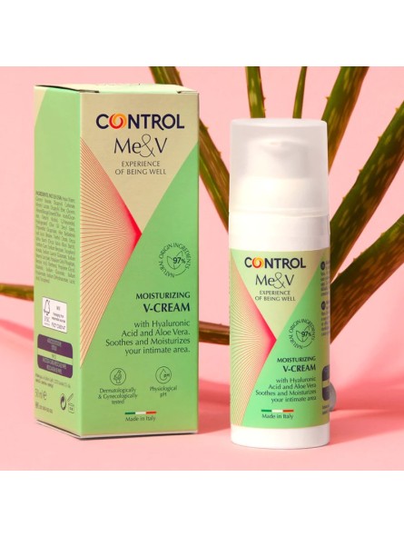 CONTROL ME&V V-CREAM CREMA INTIMA IDRATANTE E LENITIVA 50 ML SU DIMAGRIREINFARMACIA.IT