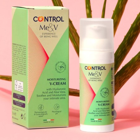 CONTROL ME&V V-CREAM CREMA INTIMA IDRATANTE E LENITIVA 50 ML SU DIMAGRIREINFARMACIA.IT