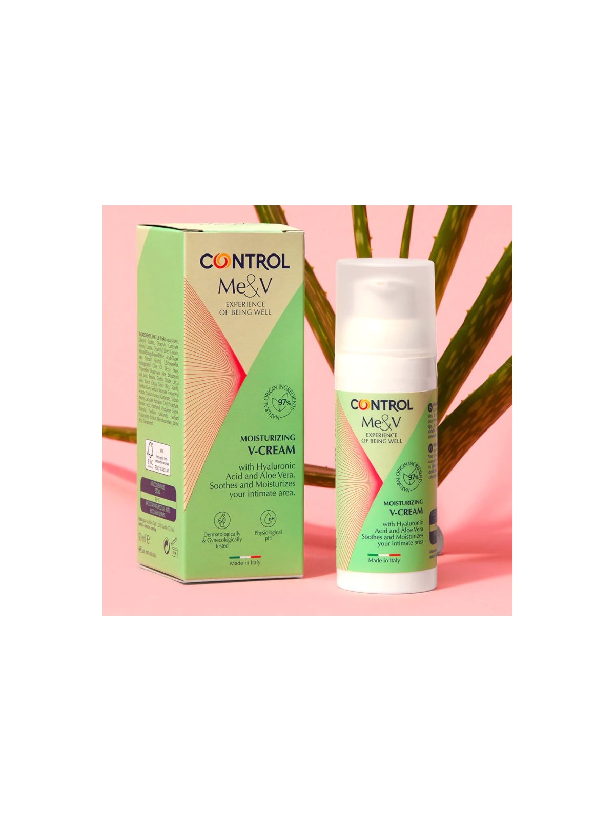 CONTROL ME&V V-CREAM CREMA INTIMA IDRATANTE E LENITIVA 50 ML SU DIMAGRIREINFARMACIA.IT