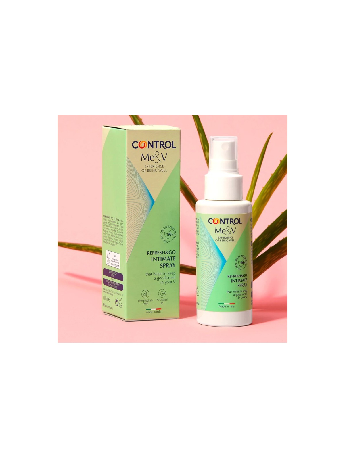 CONTROL ME&V SPRAY INTIMO RINFRESCANTE E CALMANTE 100 ML su dimagrireinfarmacia.it