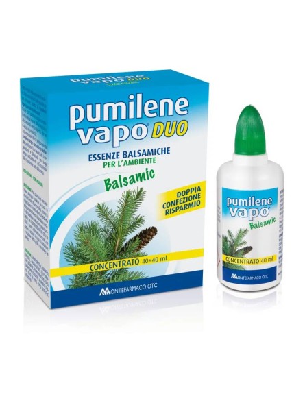 Pumilene Vapo Concentrato Duo 40 + 40 ml Essenze Balsamiche