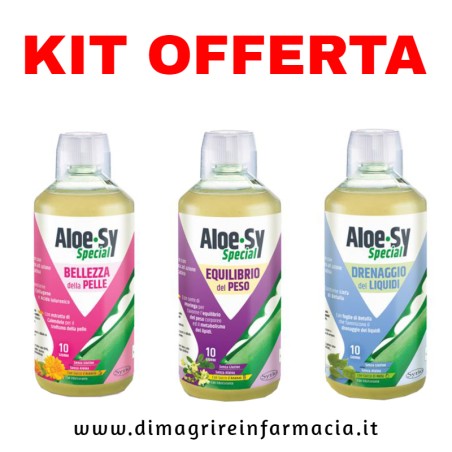 Syrio Aloe Sy Special Offerta Kit 3 x 500 ml