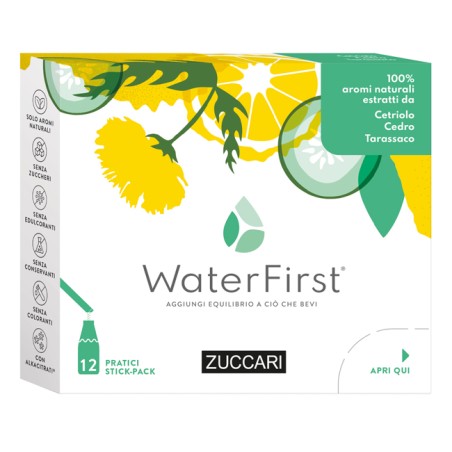 Zuccari WaterFirst Cetriolo Cedro Tarassaco 12 Stick-pack