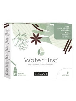 Zuccari WaterFirst Anice Finocchio Liquirizia 12 Stick-pack