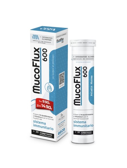 Sanavita Mucoflux 600 Integratore alimentare per il Sistema Immunitario