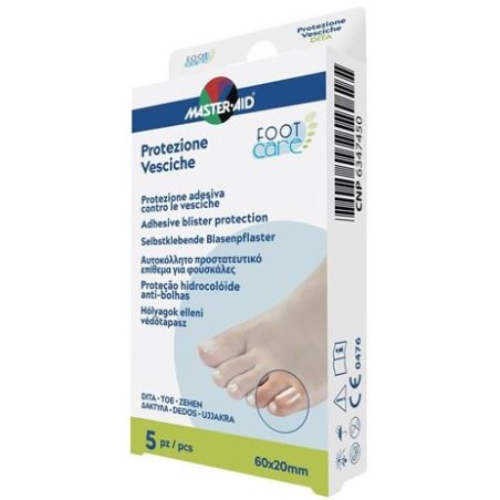 Protezione Vesciche Dita 5 Pezzi Foot Care Master Aid