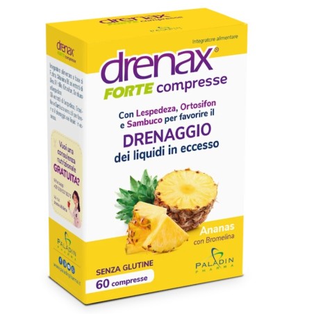 Drenax Ananas compresse: il drenaggio efficace dei liquidi in eccesso