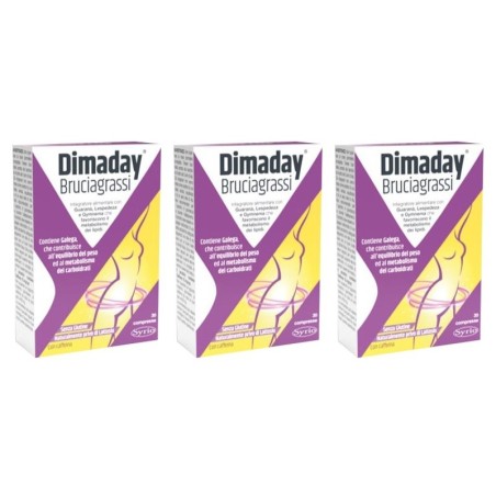 Dimaday Bruciagrassi TriPack Risparmio Syrio 90 Compresse