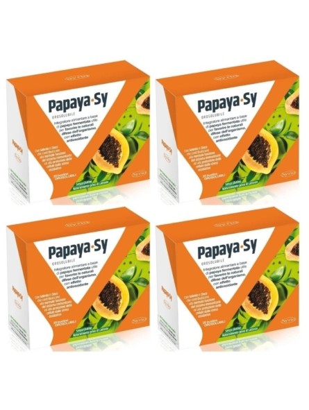 Papaya Sy Syrio QuadriPack Risparmio 80 Bustine