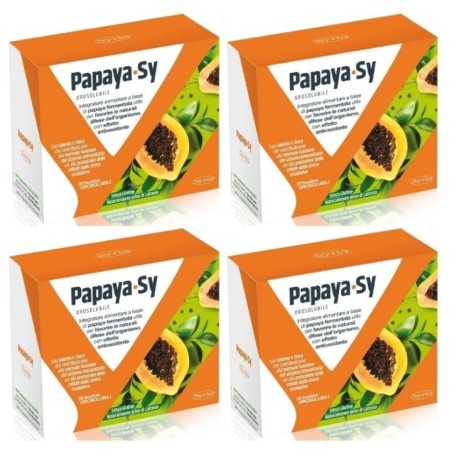 Papaya Sy Syrio QuadriPack Risparmio 80 Bustine