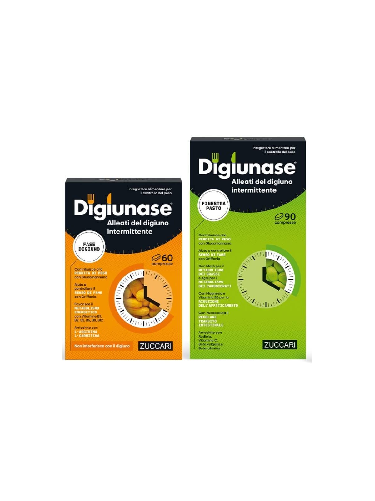 Zuccari Digiunase Offerta Kit: Fase Digiuno + Finestra Pasto