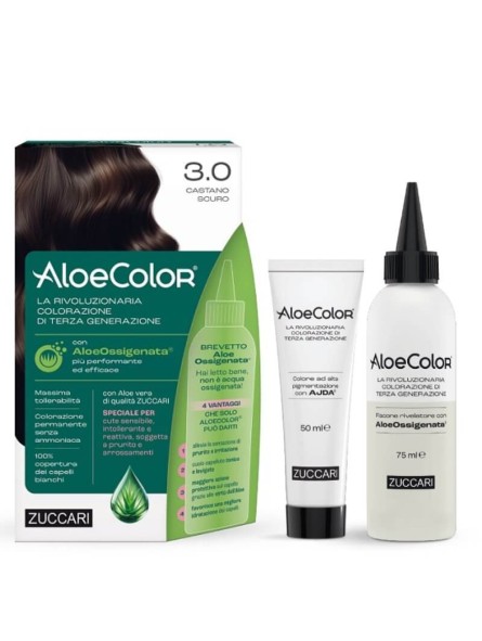 Zuccari AloeColor 3.0 Castano Scuro Colorazione Capelli