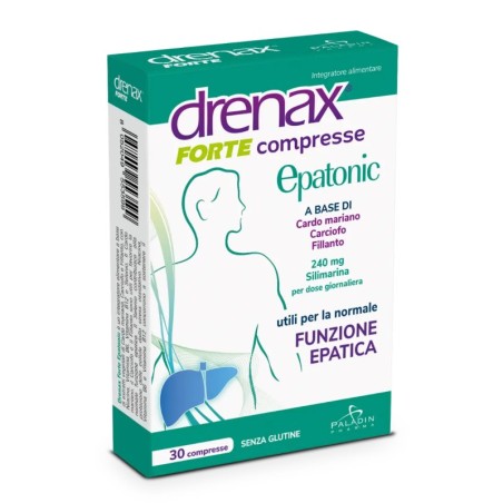 Drenax Forte Epatonic Compresse Utile per Funzione Epatica