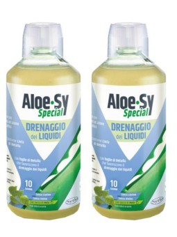 Aloe Sy Special Drenaggio dei Liquidi Bipack Syrio 2x500 ml