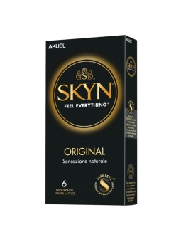 Akuel Skyn Original 6 Preservativi Senza Lattice