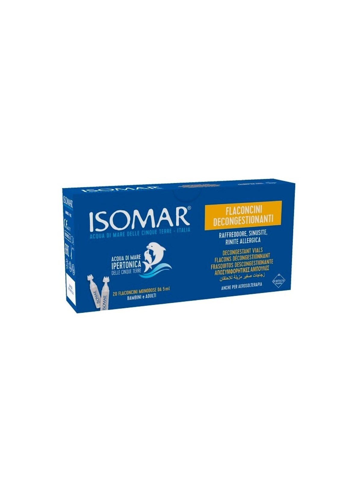 Isomar Flaconcini Decongestionanti 20x5ml