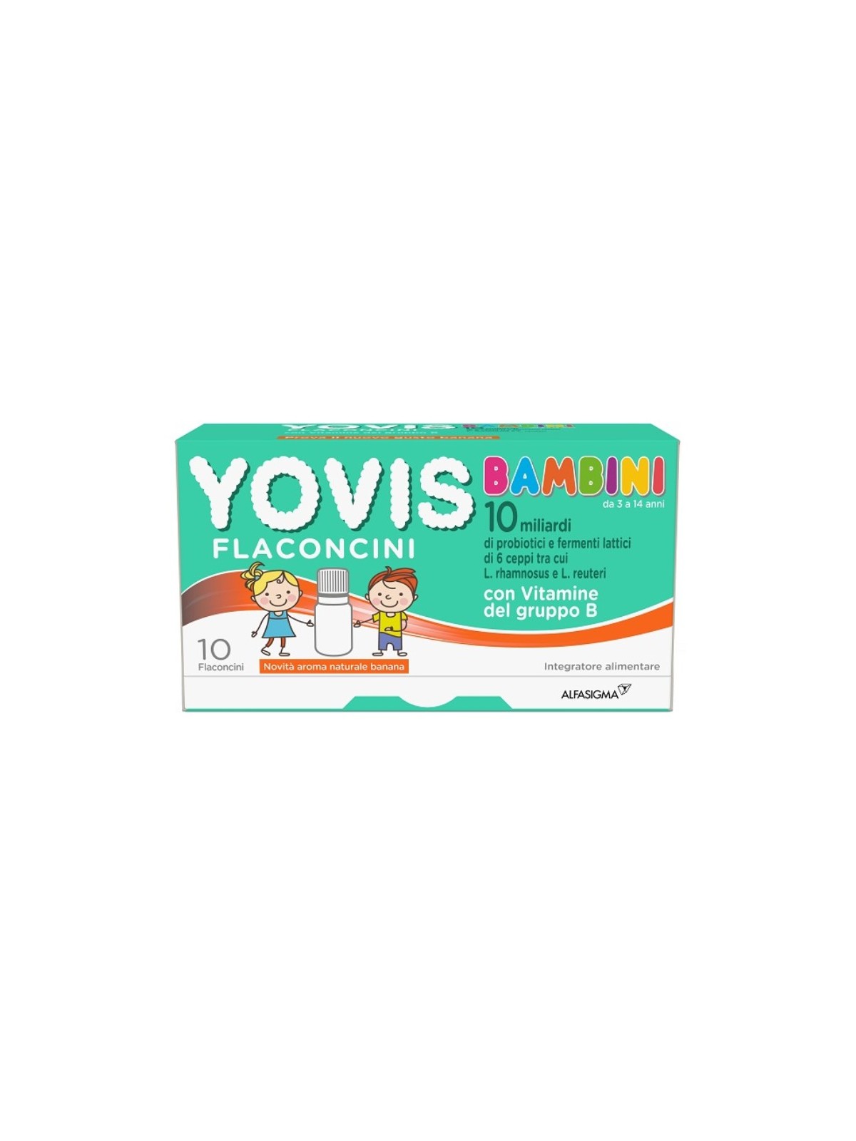 Yovis Bambini 10 Flaconcini gusto Banana