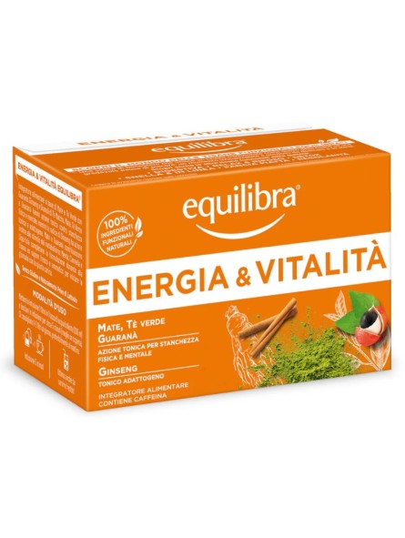 Equilibra Tisana Energia & Vitalità 15 Filtri