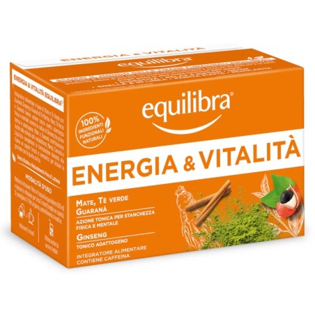 Equilibra Tisana Energia & Vitalità 15 Filtri