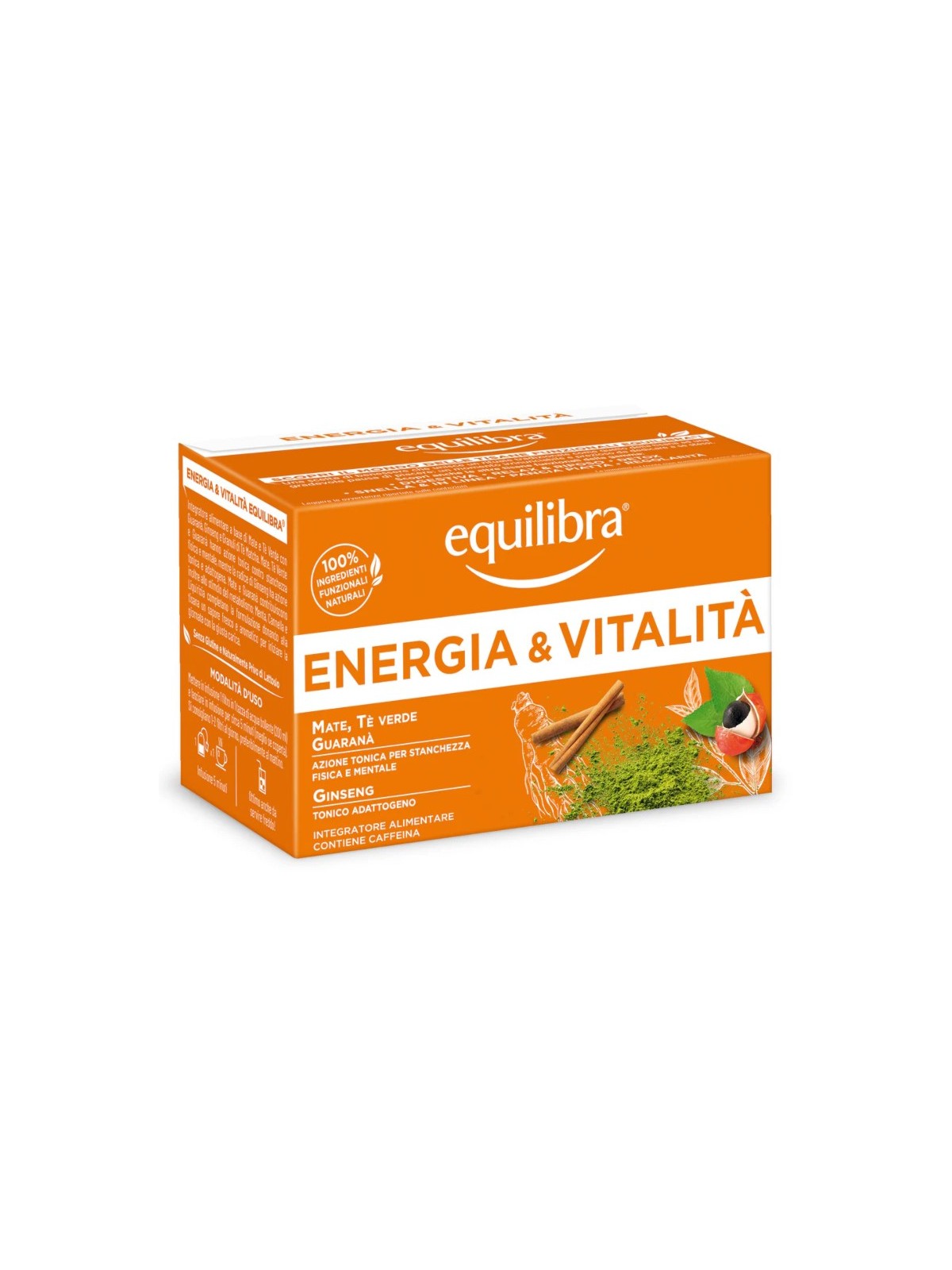 Equilibra Tisana Energia & Vitalità 15 Filtri