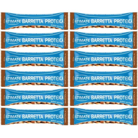 Ultimate Barrette Proteiche Nocciola 12 Protein Bar