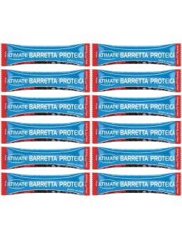 Ultimate Barrette Proteiche Frutti Rossi 12 Protein Bar