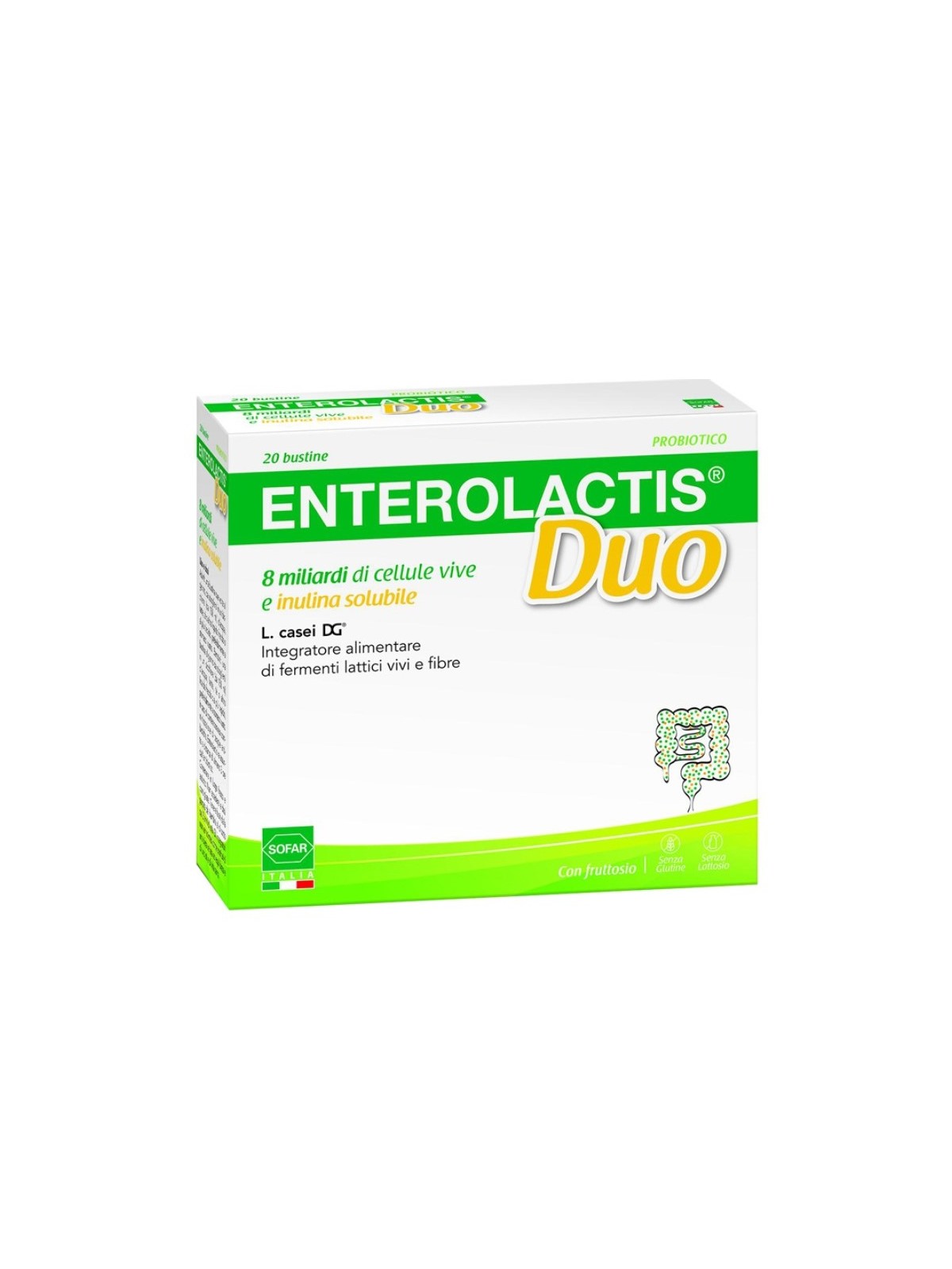 Enterolactis Duo 20 Bustine Probiotico