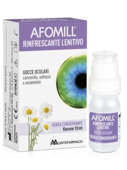 Afomill Rinfrescante Lenitivo Gocce Oculari Flacone 10 ml